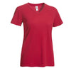 Expert Women's Red V-Neck Tec Tee