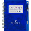 Gold Bond Bedrock Blue Business Card Stone Paper Notebook