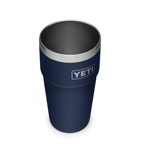 YETI Navy Rambler 16 oz Stackable Pint